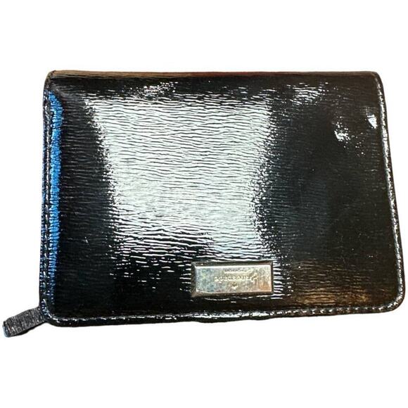 Kate Spade Black Leather Wallet Women's 4.25"x3.75" - Picture 1 of 5